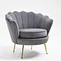 Breaking conventions and embracing innovation. This velvet high back armchair satisfies all your expectations for life. Fashionable and minimalist design, every detail reflects the persistence of quality.