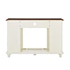 long fireplace tv stand
