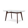 glass dining table