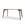 modern dining table solid