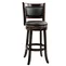 The combination of tradition and modernity: This best swivel counter stools showcases the perfect combination of tradition and modernity with its beautiful lines and classic form. The spacious seat cushion and backrest provide comfort and support