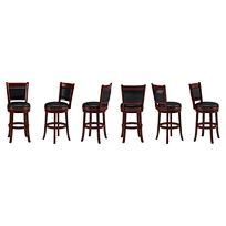 wood bar height stools