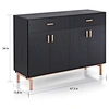wooden sideboard