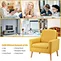yellow sofa chair