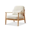 Breaking conventions and embracing innovation. This single wood sofa chair satisfies all your expectations for life. Fashionable and minimalist design, every detail reflects the persistence of quality.