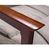 wooden armchair