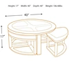 glass coffee table