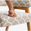 wooden armchair