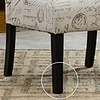Armless Accent Chair