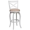 Unique andcushioned bar stools with backs showcases the charm of casual chairs. A streamlined appearance that conforms to ergonomics, bringing you a pleasant user experience.