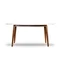 oval solid wood dining table