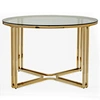 Glass coffee table