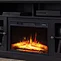real cozy fireplace tv stand