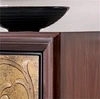 living room furniture wood cabinet corner