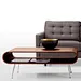 wood coffee table