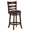 A beautiful counter height stools with backs that swivel is not only a piece of furniture, but also a work of art, bringing endless surprises and beauty to our lives.