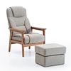 Carefully select materials to create high-quality arm chairs for living room. We use environmentally friendly materials that are safe and odorless, allowing you to enjoy a healthy life. Moreover, the structure of the chair has undergone rigorous testing t