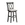 dark wood counter stools