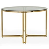 Glass coffee table