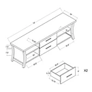 all modern tv stand