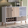 A farmhouse wine cabinet is not only a storage place for wine, but also a display of taste. The design of our wine cabinets is flexible and versatile, whether it is a modern minimalist style or a traditional retro style, it can meet your needs.