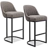 The exquisite handmade details make this luxury counter stools the perfect match for any decorative style. Whether it is modern, traditional, or industrial style, it can be perfectly integrated with it