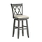 dark wood counter stools