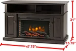 fireplace tv stand