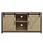 white tv stand