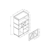 custom wine cabinet