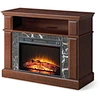 A seemingly ordinary brown fireplace plays an extraordinary role. It stores my secrets and showcases my style. Every visiting friend is attracted by its exquisite design, and it has become a beautiful scenery in my home.