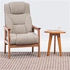 wooden armchair