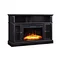 real cozy fireplace tv stand