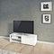 white tv stand