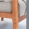 wooden armchair