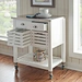 wood kitchen cart