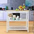 rustic wood kitchen island