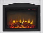 white electric fireplace