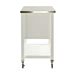 wood kitchen cart