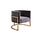 The high back velvet sofa, with its heaviness and stability, gives people a strong sense of peace of mind, as if all restlessness and irritability can be calmed and comforted in front of it.