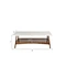 white coffee table