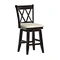 dark wood counter stools