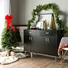 wooden sideboard