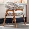 wooden armchair