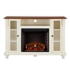 long fireplace tv stand