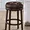blue swivel bar stools