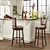 room and board counter stools