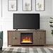 electric fireplace with simulation flame