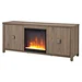 electric fireplace with simulation flame