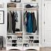 solid wood wardrobe